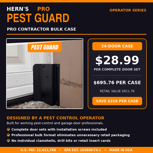 Hern's Pro Pest Guard – Pro Contractor Bulk Case Pack (24 Sets)